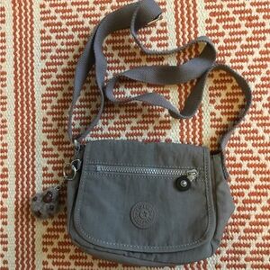 Kipling Charcoal Crossbody Bag